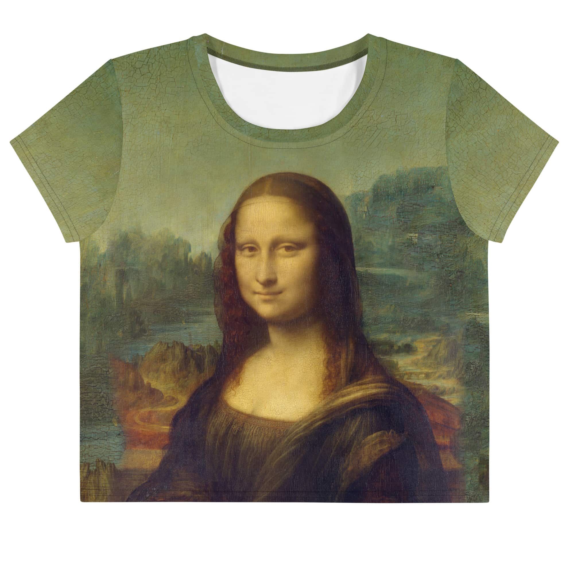 Mona Lisa Crop Tee Women