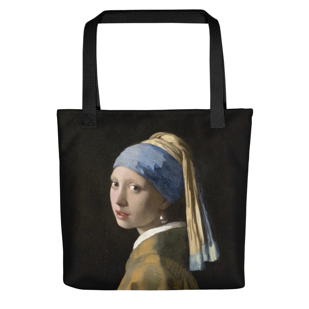 Girl with a Pearl Earring Tote bag