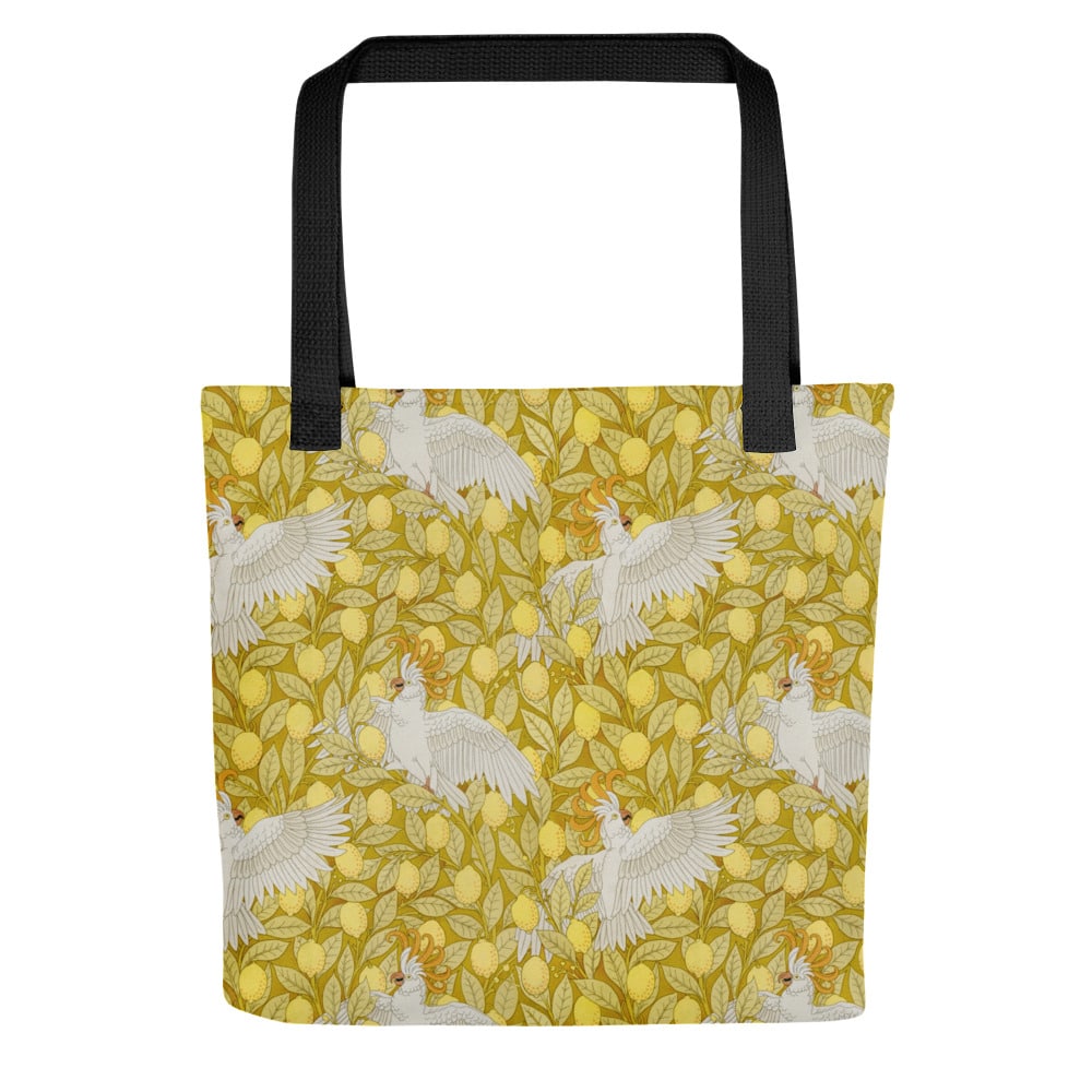 Lemon Cockatoos Tote bag