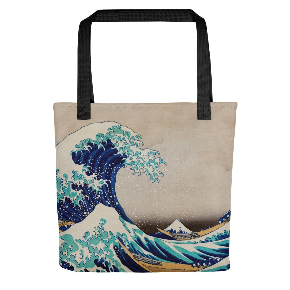 Kanagawa Wave Tote bag