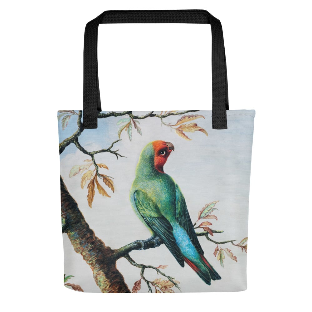 Cherry Headed Conure Tote bag