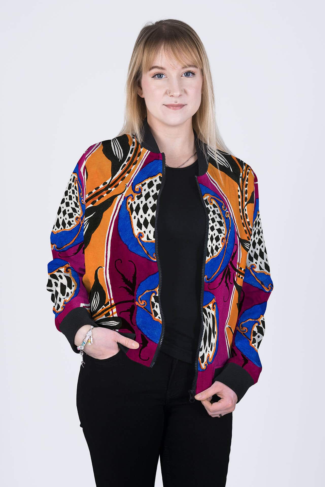 Le Gout Oriental Bomber Jacket women