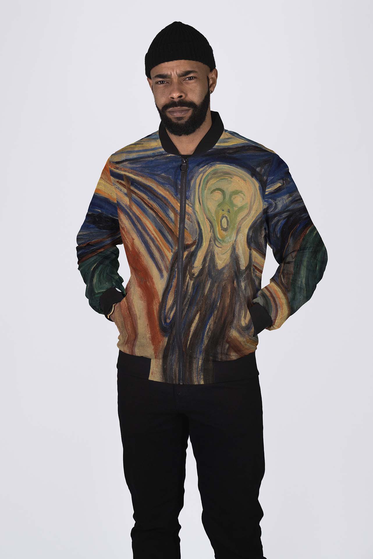 The Scream Bomber Jacket Men